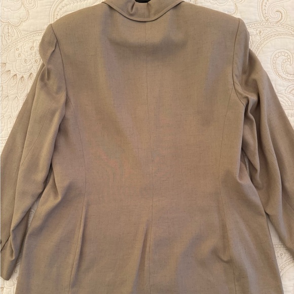 Kasper Tan Pantsuit 14P NWOT - Picture 10 of 11